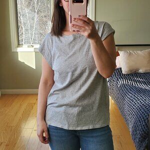 Alternative Apparel relaxed fit cap sleeve tee shirt modal blend